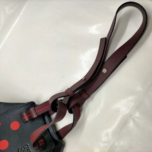 LOEWE Shoulder Bag Black Leather mon-1238-091525 - Picture 7 of 16